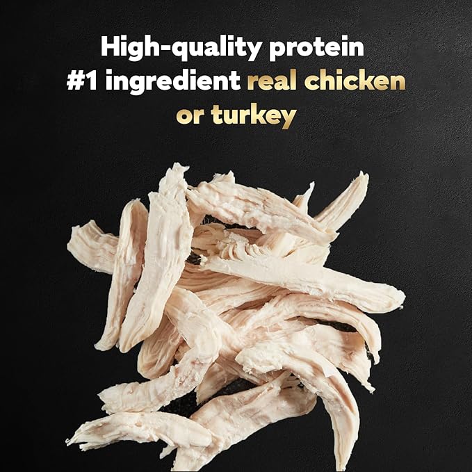 Cesar Filets in Gravy Adult Wet Dog Food Variety Pack, Poultry Lovers with Rotisserie Chicken Flavor and Turkey Recipe, 3.5 oz. Easy Peel Trays, Variety Pack, 12 Count (Pack of 2)
