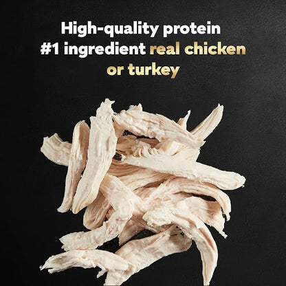 Cesar Filets in Gravy Adult Wet Dog Food Variety Package,Poultry Lovers with Rotisserie Chicken Flavor and Turkey Recipe,3.5 oz. Easy Peel Trays,12 Count (Pack of 4)