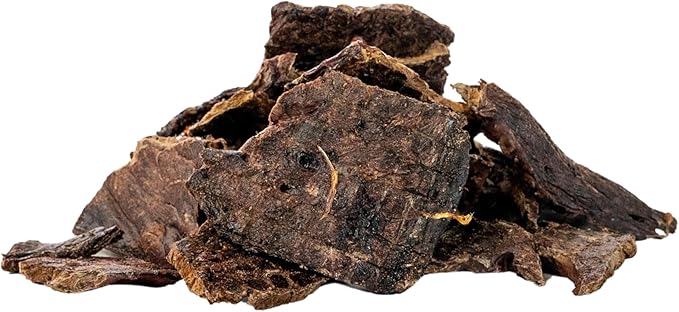 Lovie Beef Lung Dog Treats - Dehydrated Air Dried Soft Bites, Single Ingredient, Protein Rich, 16 oz
