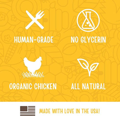 Full Moon USDA Organic Chicken Training_Treats Healthy All Natural Dog Treats Human Grade_Treats, 6 Ounce,175 Count (Pack of 2)