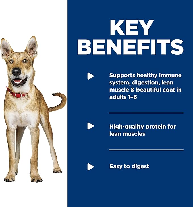 Hill's Science Diet Adult 1-6 Wet Dog Food Variety Pack, Chicken & Beef, 13 oz. Cans, 12-Pack