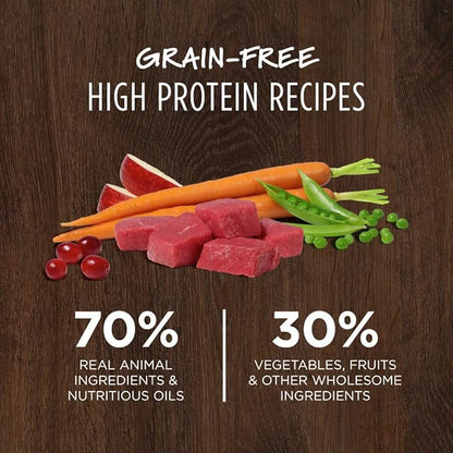 Instinct Original Dry Dog Food, Raw Coated Kibble, High Protein, Grain Free Recipe - Real Beef, 20 lb. Bag