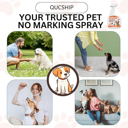 Qucship 32oz Control Indoor Marking with This Easy-to-Use Spray - Eliminate Dog Marking Indoors with This Effective Spray