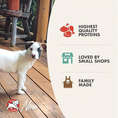 Fromm Heartland Gold Puppy Premium Dry Dog Food - Dry Puppy Food for Medium & Small Breeds - Beef Recipe - 4 lb