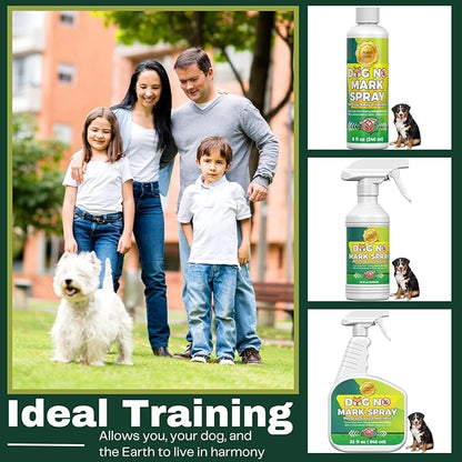 32oz No Pee Spray for Dogs - Potty Training Spray to Stop Marking Indoors & Outdoors - Safe Puppy Housebreaking Aid - Dog Training Solution - Puppy Housebreaking Training Aid