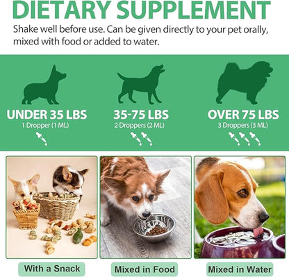 2 Pack Antibiotics for Dogs, Natural Antibiotics for Dogs, Dog Antibiotics, Dog Supplies Antibiotics, Dog Multivitamin for Pets, Natural Dog Antibiotics Supports Dog Allergy and Itch Relief