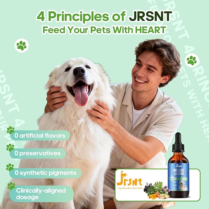 Kennel Cough Treatment for Dogs & Cats Helps with Dry, Wet, Barking Cough,Allergies & Sneezing Support Liver Health 100% Plant-Based Herbal Supplement 60 ml