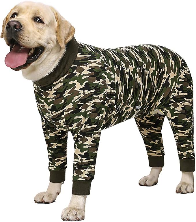 Surgery Recovery Suit Female Male for Dogs After Surgery Medium Large Dogs Onesie,Lightweight Dog Recovery Suit for Shedding Prevent Licking Surgical Wound,Dog Pajamas Pjs,Full Belly