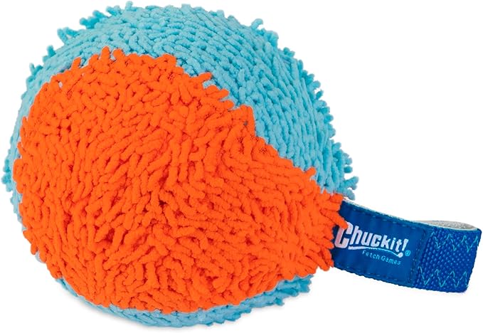 Chuckit! Indoor Fetch Shaker for Dogs - Interactive Dog Toys for Boredom, 7.75 Inch, Orange and Blue