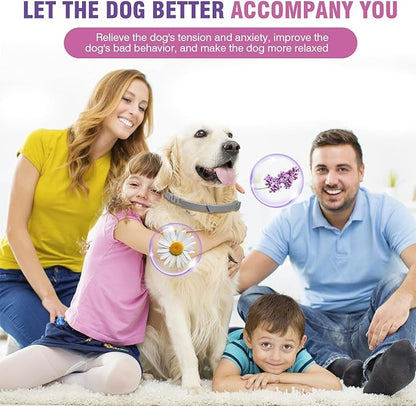Tcllka Stress Separation Lasts 60 Days Relieve Bad Behavior 25 Inches Size Flexible Adjustable for All Small Medium and Large Dog
