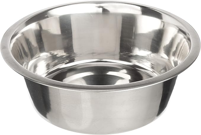 Neater Pet Brands 12 Cup (96 oz.) Stainless Steel Dog Bowls, 1 Single Large Dog Water Bowl or Food Bowl for Indoors or Outdoors, Metal Bowls for Large Breed, Dishwasher Safe Dish for Extra Big Dogs