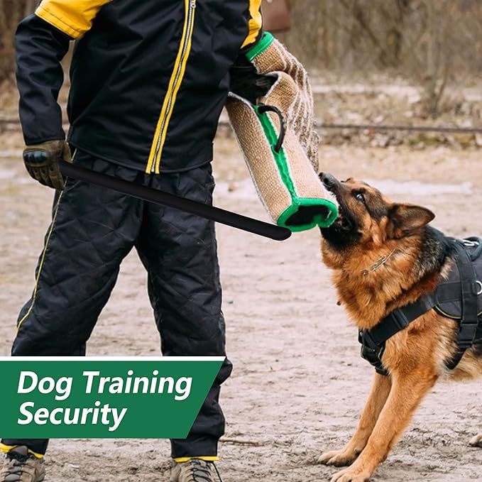 Dog Bite Training Set - Dog Bite Sleeve Protection Arm and Pillow Tug Toy, Puppy Training Stick, Professional Equipment for K9, IPO, Schutzhund Puppy