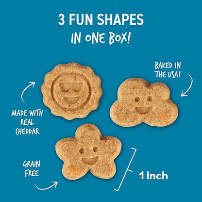 Cloud Star Wag More Bark Less Soft Chews Grain Free Dog Treats, Cheddar Cheese, 5 oz. Bag