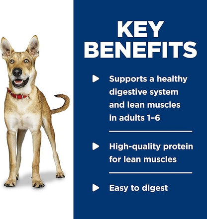 Hill's Science Diet Adult 1-6 Wet Dog Food, Beef & Barley, 5.8 oz. Cans, 24-Pack