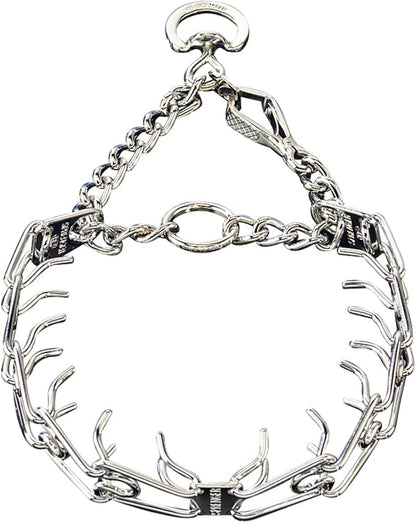 Herm Sprenger Pet Supply Imports Stainless Steel Training Collar with Quick Release Snap for Dogs, Small, 2.25mm, Fits Necks up to 14"