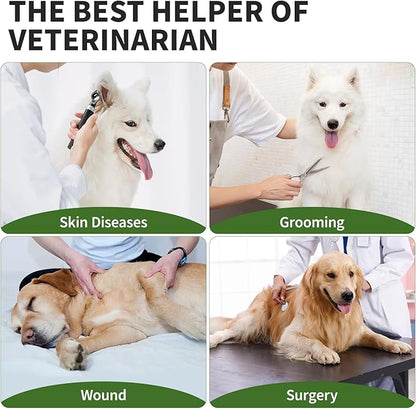 Soft Dog Cone Collar for Large Medium Dogs After Surgery, Cone for Dogs to Stop Licking, Adjustable Dog Recovery Lightweight Elizabethan Collar (XL)