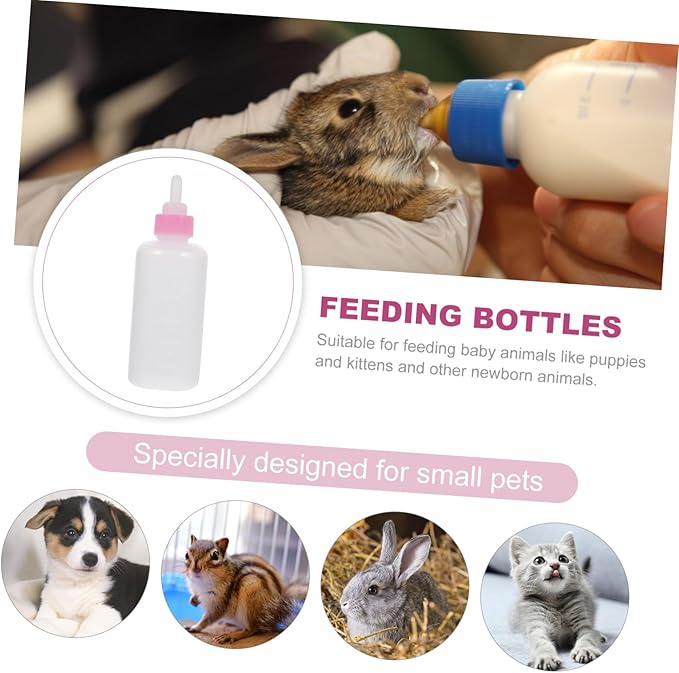 Happyyami Pet Accessories of Cat Dog Feeding Bottles Small Kitten Feeding Milk Bottle Pet Nursing