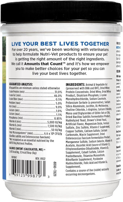 Nutri-Vet Milk Replacer For Puppies, Powdered Milk, Newborn Puppy Feeding, Dog Essentials, Dog Care, Veterinarian Recommended Dog Essentials, Whelping Supplies, Food Replacer, 12oz