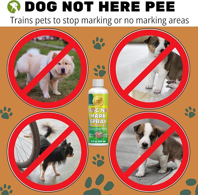 8 Manage Dog Marking and Accident Habits- Ounce Effective Training Aid for Dogs to Reduce Unwanted Marking and Urination