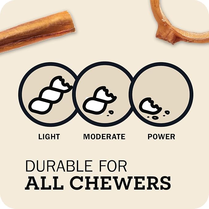 Redbarn Pet Products All Natural 5"-8" Braided Bully Sticks for Small & Large Dogs - Healthy Long Lasting Beef Chews Variety Party Pack - Single Ingredient Low Odor Rawhide Free - 8 oz Bag