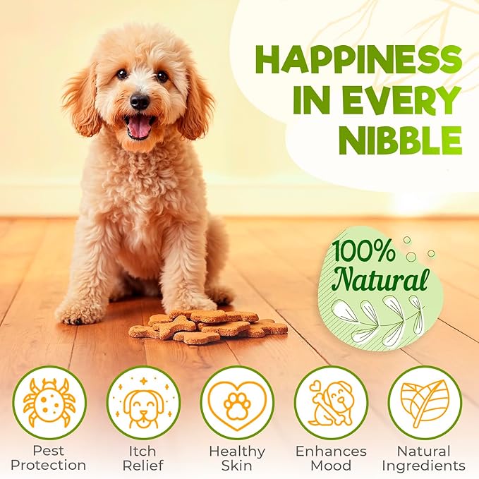 ZENO Flea and Tick Prevention Chewables for Dogs - 150 Chews - Flea & Tick Control - Duck Flavor