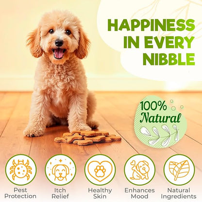 ZENO Flea and Tick Prevention Chewables for Dogs - 150 Chews - Flea & Tick Control - Duck Flavor