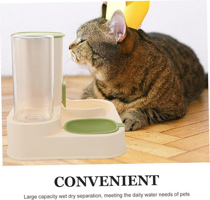 SUPVOX Dog Water Dispenser Pet Water Bowl Cat Bowls Cage Cat Feeder Automatic Pet Feeder