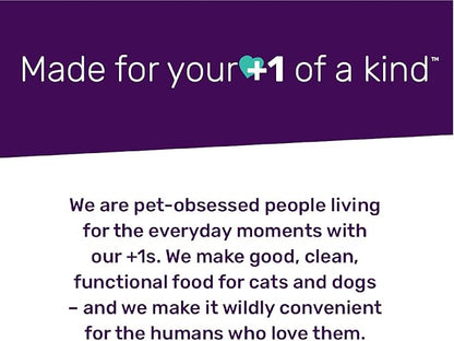 I AND LOVE AND YOU Wet Dog Food - Double Dog Deer Moo Variety Pack - Beef + Venison, Grain Free, Filler Free 13oz can, 6pk