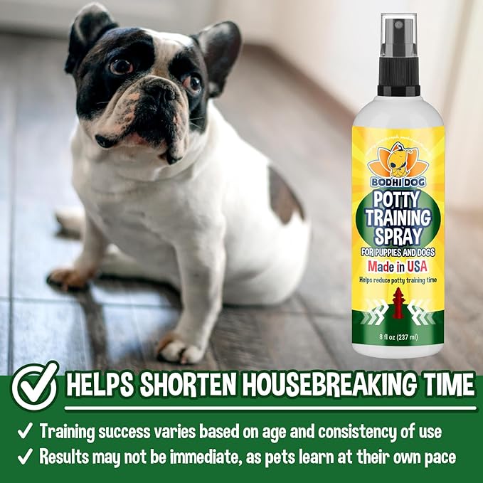 Bodhi Dog Potty Training Spray - Indoor Outdoor Potty Training Aid for Dogs & Puppies - Puppy Potty Training for Potty Pads - Made in USA (8oz)