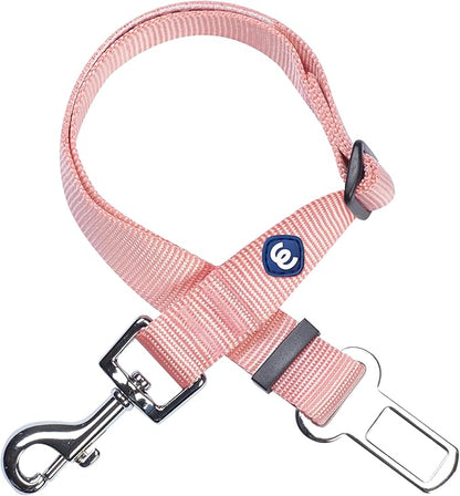 Blueberry Pet Dog Leash & Puppy Essentials: Durable Dog Leashes for Large Dogs Heavy Duty, Baby Pink Dog Seat Belt for Car, Tether for Dog Car Seat Belts - Large & Small Dogs