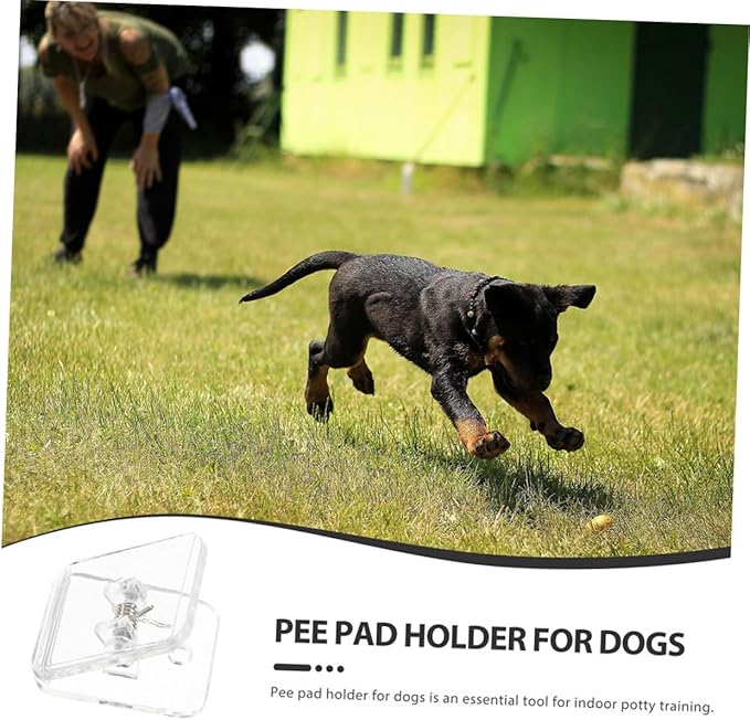 BESPORTBLE 8pcs Pet Pad Holder Pet Pee Pad Clip for Dog Training Reusable Non-Slip Base Dog Training Supplies