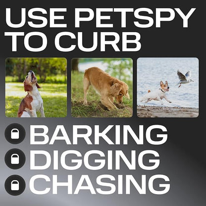 PetSpy N10 Ultrasonic Dog Bark Deterrent, 2 Frequency Modes, Barking Control Device for Indoor and Outdoor with 16 Feet Range, Bark Deterrent Dog Trainer with Training Cards