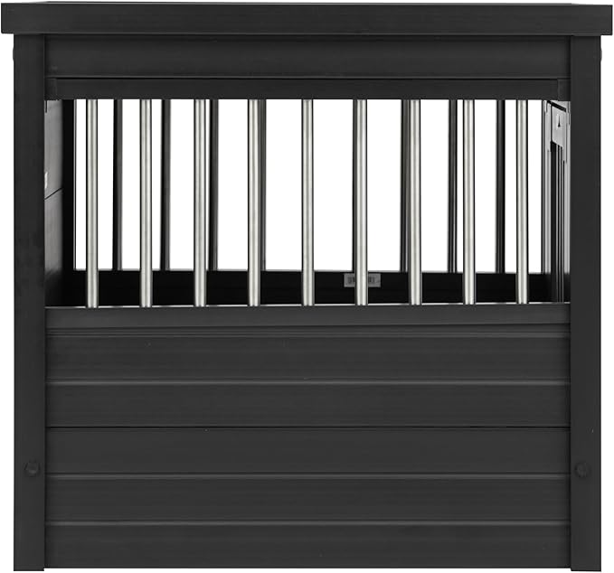 New Age Pet ecoFlex Pet Crate/End Table, Espresso, Small
