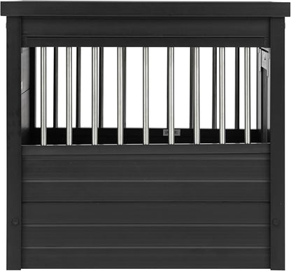 New Age Pet ecoFlex Pet Crate/End Table, Espresso, Small