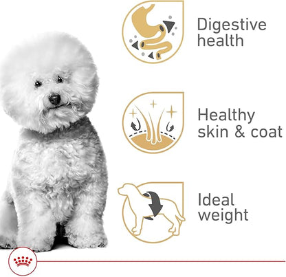 Royal Canin Breed Health Nutrition Bichon Frise Adult Dry Dog Food, 10 lb Bag