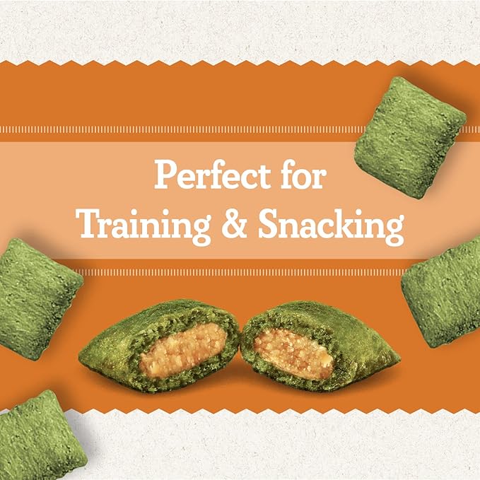 Greenies Smartbites Immune Support Crunchy & Soft Dog Treats, Chicken Flavor, 8 oz. Pack (Pack of 2)