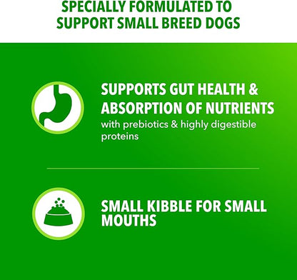 IAMS Proactive Health Dry Dog Food for Small Breeds, Adult Dog Food Dry Recipe, 15 lb. Bag
