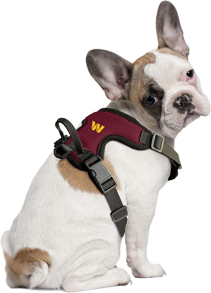 Littlearth NFL Unisex NFL Front Clip Pet Harness