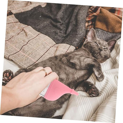 TOYANDONA Newborn Kitten Puppy Nursing Bottle Pet Feeder Soft Nipple Cat Milk Feeder Small Animal Bottle for Nursing