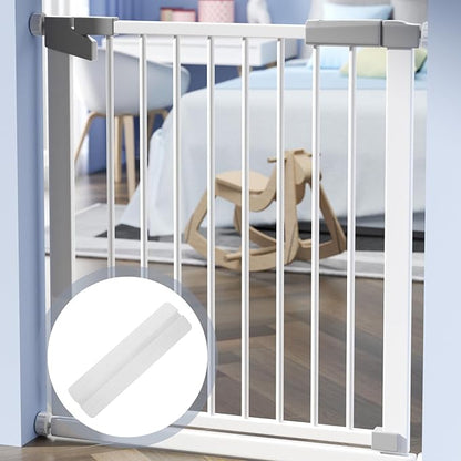 Abaodam Safety Gate Foot Pedal Accessory and Pet Gates, Stable Guardrail Holder with Railing Fixing Part, Plastic Doorway Ramp for Stair and Door Protection