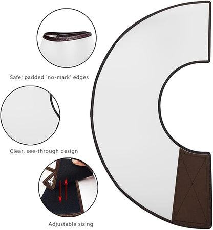 Adjustable Dog Elizabeth Collar Latest Upgrade Felicey Pet Protective Collar with Soft Edge Dog Neck Cone Recovery Cone Collar for Anti-Bite Lick, Surgery or Wound Healing (XS)