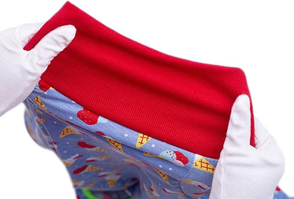 Adorable Ice Cream Surgery Recovery Suit Female Male for Dogs After Surgery Medium Large Dogs Onesie,Lightweight Dog Recovery Suit for Shedding Prevent Licking Surgical Wound,Dog Pajamas Pjs