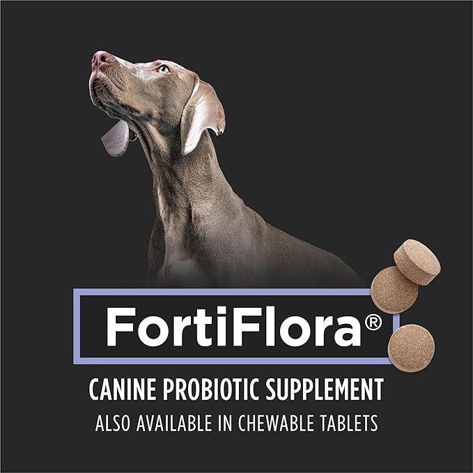 Purina Pro Plan Veterinary Supplements FortiFlora Dog Probiotic Supplement, Canine Nutritional Supplement 30 Ct. Box (Pack of 2)