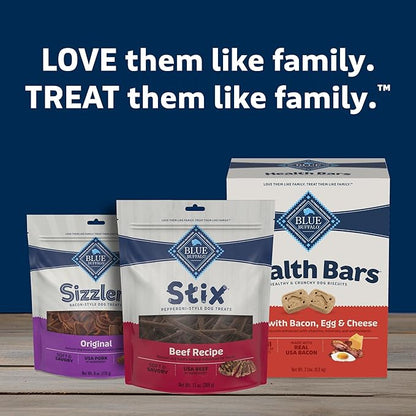 Blue Buffalo Stix Pepperoni-Style Dog Treats Made with Natural Ingredients, Beef Recipe, 13-oz Bag