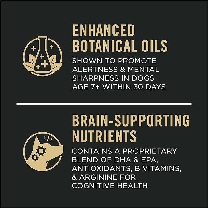 Purina Pro Plan Senior Dog Food With Probiotics for Dogs, Bright Mind 7+ Chicken & Rice Formula - 16 lb. Bag