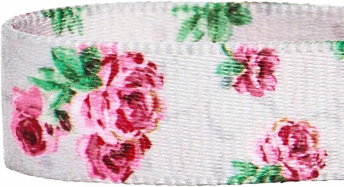 Cherry Garden Dog Collar with Dainty Flowers