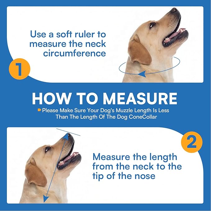Queenmore Soft Cone for Dogs, Dog Cones for Large Dogs to Stop Licking, Dog Soft Cone, Elizabethan Collar for Pets, Alternative Pet Recovery Collar for Wound Healing, USAFlag L