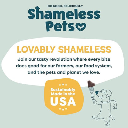 Shameless Pets Soft-Baked Dog Treats, Variety 5-Pack - Natural & Healthy Dog Chews for Small, Medium & Large Dogs - Biscuits Baked & Made in USA, Free from Grain, Corn & Soy