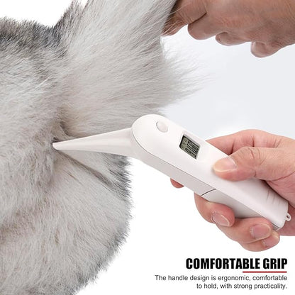 EVTSCAN Professional Pet Veterinary Thermometer, LCD Display Fast Digital Thermometer for Livestock Pigs Cattle Sheep Dogs Horse