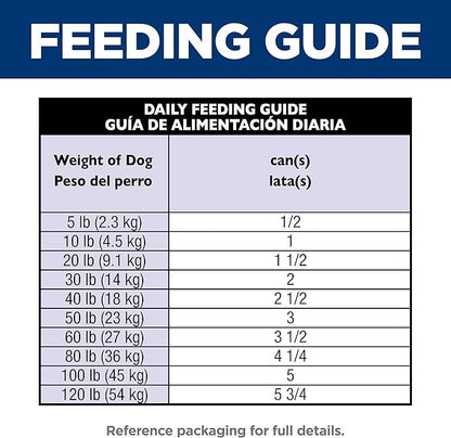 Hill's Science Diet Adult 1-6 Wet Dog Food, Chicken & Beef, 13 oz. Cans, 12-Pack